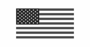 American flag badge representing that Apmwave Defense devices are designed and manufactured in the United States